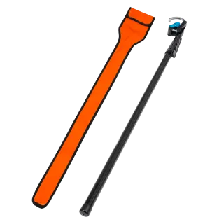 FallTech Adjustable-Reach Rescue Pole with Carabiner
