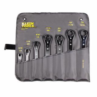 Klein Tools Ratcheting Box Wrench 7-Piece Set