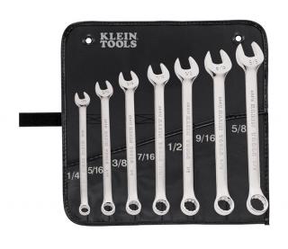 Klein Tools Combination Wrench 7 Piece Set with Pouch