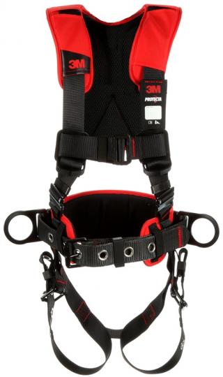 Protecta Comfort Construction Style Positioning Harness with Pass-Thru Chest