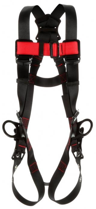 Protecta Vest-Style Positioning Harness with Mating, Pass-Thru, & Tongue Buckles