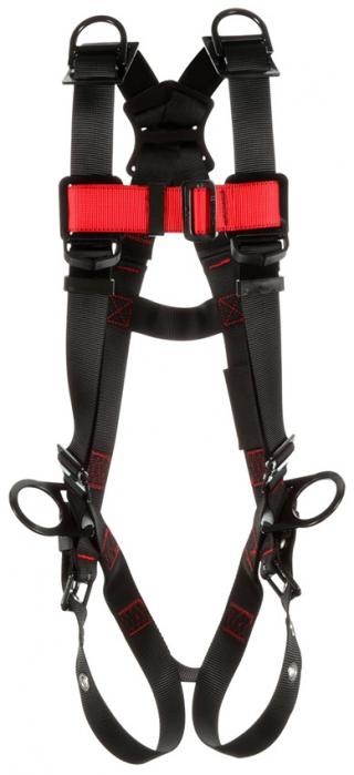 Protecta Vest-Style Positioning/Retrieval Harness with Mating, Pass-Thru, & Tongue Buckles