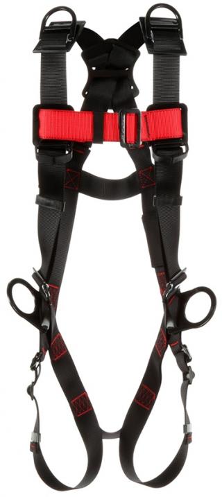 Protecta Vest-Style Positioning/Retrieval Harness with Mating & Pass-Thru Buckles