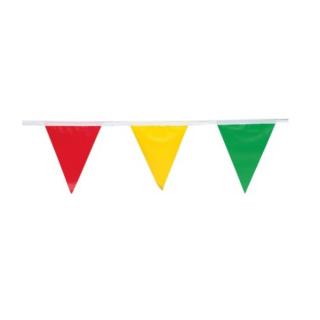 Multi-Color 100 Foot Pennant Flags
