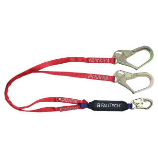 Twin Leg Shock Absorbing Lanyards  Fall Arrest Protection Equipment &  Safety Gear - GME Supply