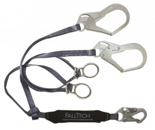 Self Retractable Twin Leg Fall Lanyard - 1 in. Dyneema Web – X1 Safety