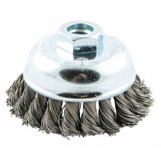 Norton 3-1/2 Inch Twist Knot Wire Cup Brush