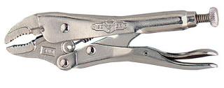 Wright Tool Curved Jaw Locking Pliers with Wire Cutter