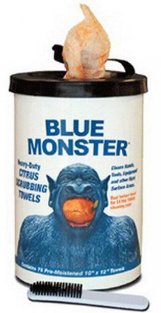 Blue Monster Towels - 75 Pack