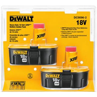 DeWALT 18V XRP Battery Combo Pack