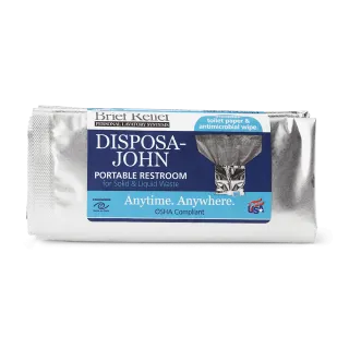 Brief Relief Disposa-John Portable Restroom-50 Per Case