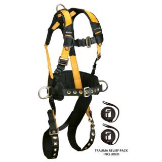 FallTech Journeyman Flex Steel 3 D-Ring Climbing Harness