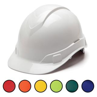 Pyramex Ridgeline Cap Style Hard Hat with 6 Point Ratchet Suspension