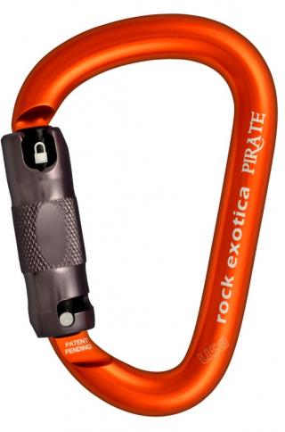 Rock Exotica Pirate Auto Lock Aluminum Carabiner