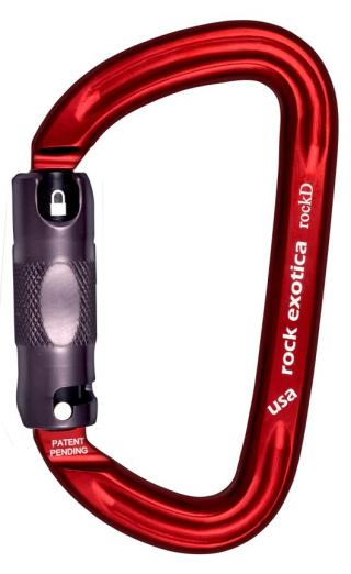 Rock Exotica RockD Auto Lock Aluminum Carabiner