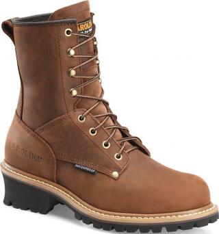 Carolina Elm Logger 8 Inch Waterproof Men's Boot