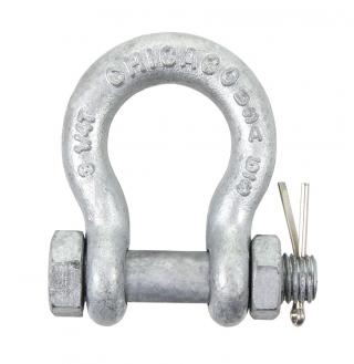 Chicago Hardware Galvanized Bolt Type Shackle