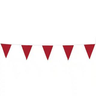 Cortina Safety Red Vinyl Pennant