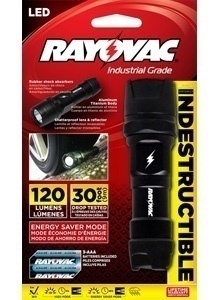Rayovac Virtually Indestructible 3 AAA LED Flashlight