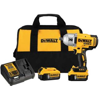 DeWALT 20V MAX XR High Torque 1/2 in Impact Wrench with Detent Pin Anvil Kit