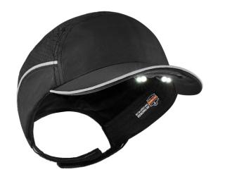 Ergodyne Skullerz 8965 Lightweight Bump Cap Hat with LED Lighting