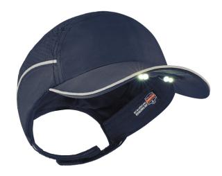Ergodyne Skullerz 8965 Lightweight Bump Cap Hat with LED Lighting