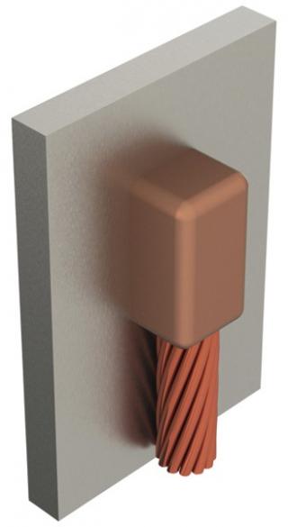 Cadweld Cable to Steel Vertical Mold-Flat