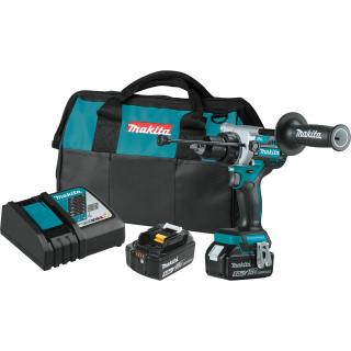 Makita 18V LXT Brushless Cordless 1/2 Inch Hammer Driver-Drill Kit