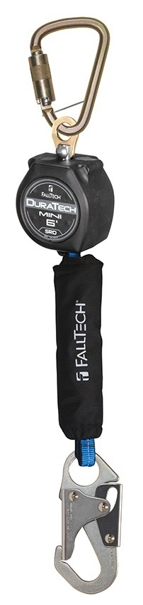 FallTech 6 Foot DuraTech Mini SRD with Steel Snap Hook