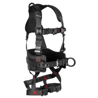 FallTech FT-Iron 3 D-Ring Construction Harness with Quick Connect Legs