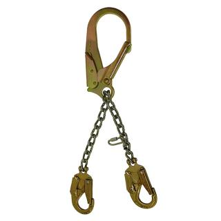 FallTech 8252 - 23 Premium Rebar Positioning Assembly with GR 43 Chain  with Swivel Rebar Hook