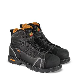 Thorogood GEN-flex2 Series 6 Inch Black Composite Safety Toe Boots