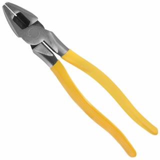 Ideal Industries 9 Inch High Leverage Side Cutting Linemen Pliers