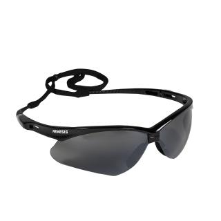 Nemesis Inferno Safety Glasses with Smoke Lens and Black Frame