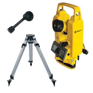 D.W. SitePro 5 Second Digital Theodolite Kit with Angled Eyepiece and Aluminum Tripod