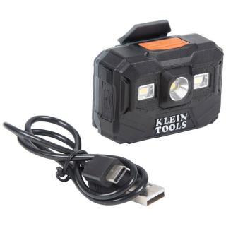 Klein Tools Rechargeable Headlamp and Worklight, 300 Lumens All-Day Runtime