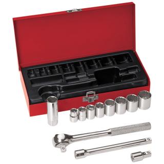 Klein Tools 3/8 Inch Drive Socket 12 Piece Wrench Set
