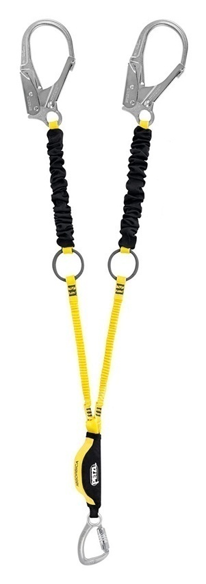 Petzl ABSORBICA-Y Tie-Back Twin Leg Lanyard