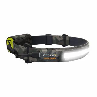 LITEBAND SPORTSMAN 1000 Wide-Beam LED PRO Rechargeable Headlamp with Green Night Mode