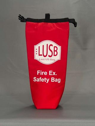 Last US Bag Fire Extinguisher Sleeve Safety Bag