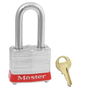 Master Lock Red Laminated Steel Safety Padlock (3KALFRED)