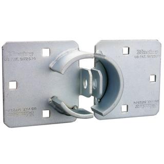 Master Lock 9 Inch (23 cm) Solid Steel Hidden Shackle Padlock Hasp