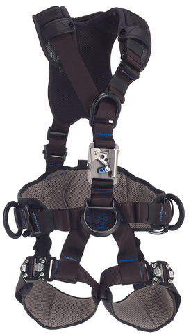 DBI Sala ExoFit NEX Black-Out Rope Access and Rescue Harness with Chest Ascender