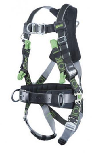 Miller Revolution Harnesses with Kevlar/Nomex Webbing and Suspension Loops