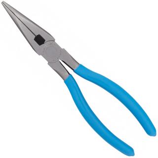 Channellock 8 Inch Long Nose Pliers with Side Cutter