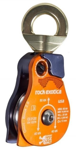 Rock Exotica P55 Omni-Block Swivel Pulley