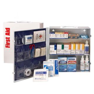 First Aid Only 100 Person ANSI A+ Metal First Aid Cabinet 