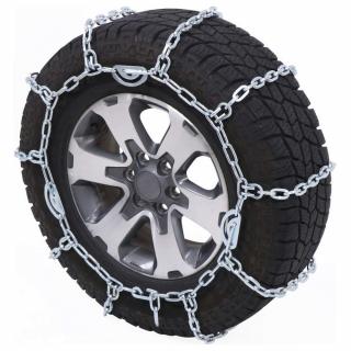 US Cargo Control Snow Tire Chains with Cam Tighteners for Wide-Base Tires