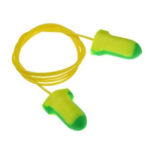 Radians Deterrent 32dB Disposable Foam Earplug with Cord (Box of 100)