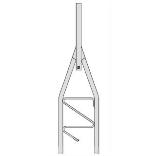 Rohn 25G Tapered Top Tower Section